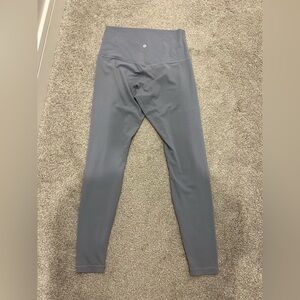 Lululemon Align Super-High Rise Pant 28" Chambray Size 10